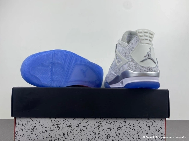 Official Maikesneakers Anniversary 4 705333-105 Laser Jordan 30th Retro 0630